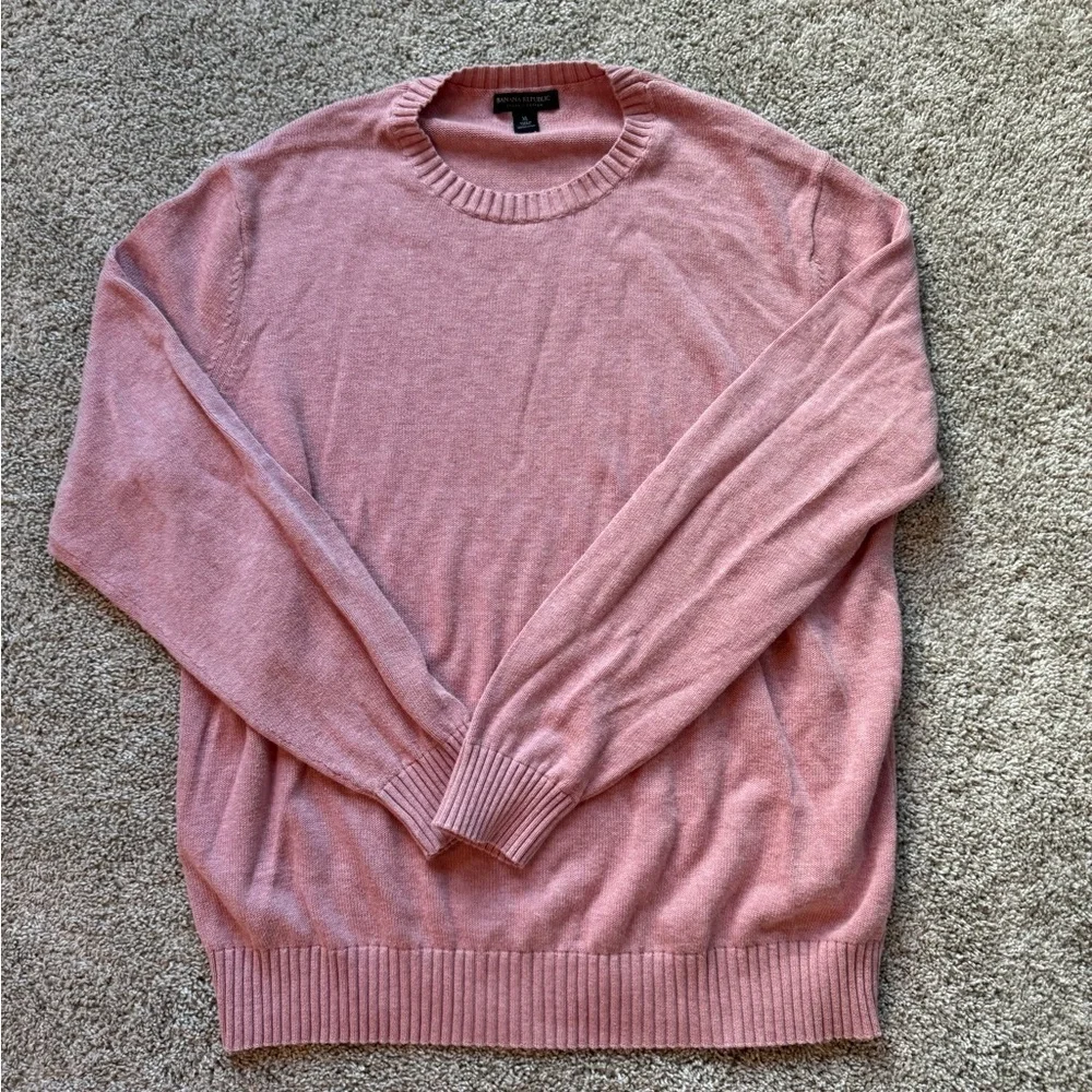 Men's Banana Republic Crewneck Sweater Solid pullover sweater size XL